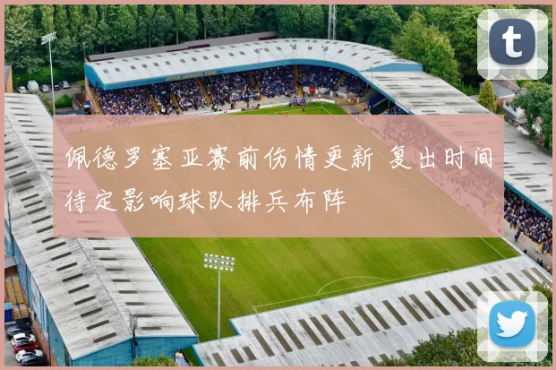 佩德罗塞亚赛前伤情更新 复出时间待定影响球队排兵布阵